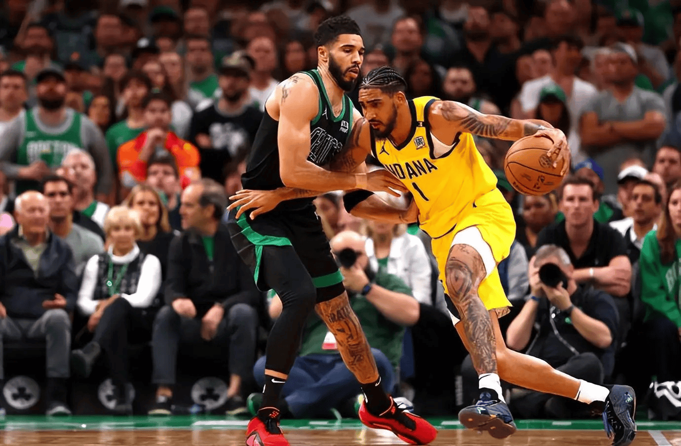 关于塔图姆连续十场比赛得分超过比分优势明显，IG挑战极限！的信息